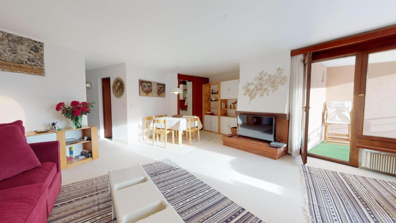 Apartamento Abitaziun Quadratscha 22 - Samedan Exterior foto