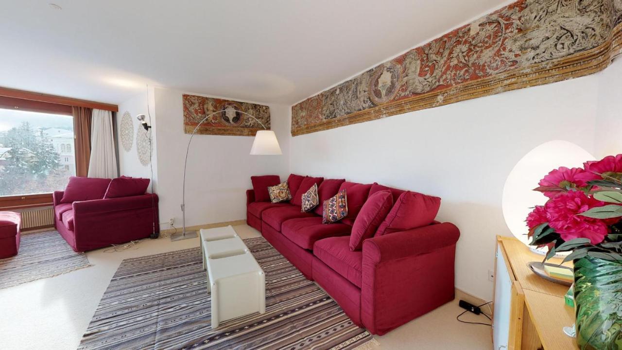 Apartamento Abitaziun Quadratscha 22 - Samedan Exterior foto